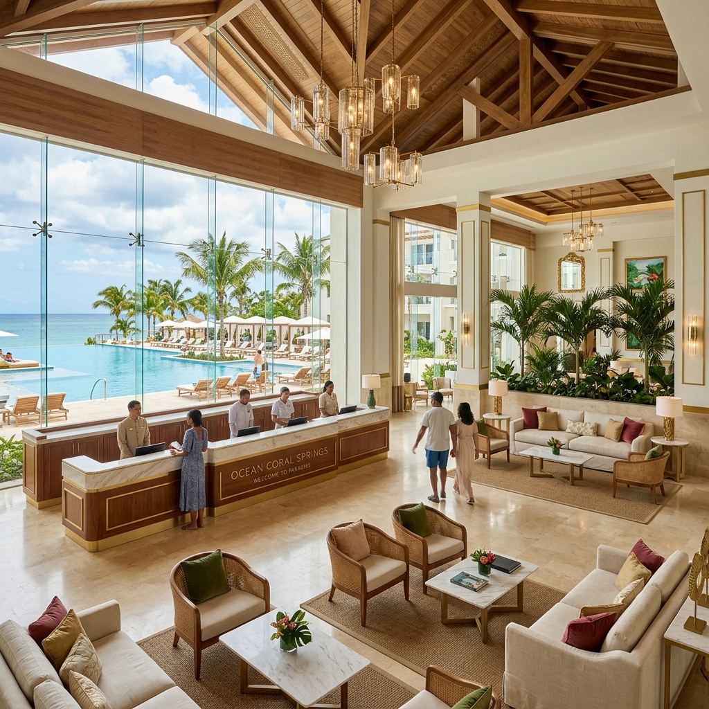 Luxury suite at the Ocean Coral Springs Resort